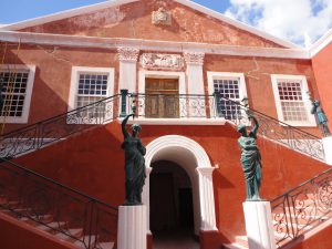 Colonial constructions are plentiful on the Island of Mozambique, here the former house of the governor of the Island that became a museum © Octopus Foundation