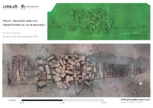 Orthophoto plan Epave 18e © Fondation Octopus